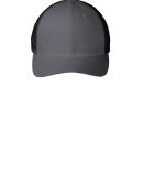 Port Authority C812    Flexfit   Mesh Back Cap in Graphite/black