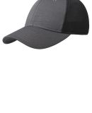 Port Authority C826    Pique Mesh Cap in Iron grey/blk