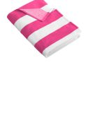 Port Authority PT43 Port & Company   Cabana Stripe in Tropical pink