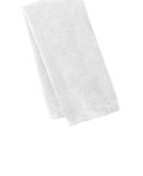 Port Authority TW540    Microfiber Golf Towel in White