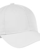 Port Authority C868    Nylon Twill Performance Cap in White