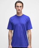 Los Angeles Apparel FF01 Mens 50/50 Poly Cotton Te Lapis
