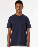 Los Angeles Apparel FF01 Mens 50/50 Poly Cotton Te Navy