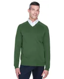 D475 Devon & Jones Men's V-Neck Sweater FOREST