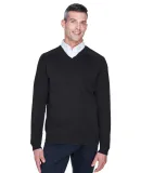 D475 Devon & Jones Men's V-Neck Sweater BLACK