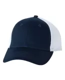 Valucap VC400 Twill Trucker Cap Navy/ White