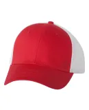 Valucap VC400 Twill Trucker Cap Red/ White