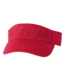 Valucap VC500 Bio-Washed Visor Red