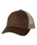 Valucap S102 Sandwich Trucker Cap Brown/ Khaki