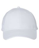Valucap S102 Sandwich Trucker Cap in White/ white