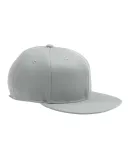 Flexfit 6210FF Flat Bill Cap in Grey