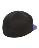 Flexfit 6210FF Flat Bill Cap in Black/ purple