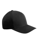 Flexfit 6533 Ultrafiber Mesh Cap in Black