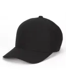 Flexfit 110P One Ten Mini-Pique Cap in Black