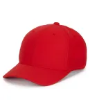 Flexfit 110P One Ten Mini-Pique Cap in Red