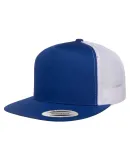 Flexfit 6006W Classic Two Tone Trucker Cap in Royal/ white