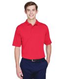 UltraClub 8610 Men's Cool & Dry 8 Star Elite Perfo in Red