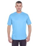 UltraClub 8620 Men's Cool & Dry Basic Performance  in Columbia blue