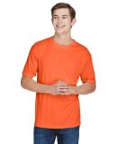 UltraClub 8620 Men's Cool & Dry Basic Performance  in Bright orange