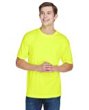 UltraClub 8620 Men's Cool & Dry Basic Performance  in Bright yellow