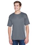 UltraClub 8620 Men's Cool & Dry Basic Performance  in Charcoal