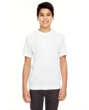 UltraClub 8620Y Youth Cool & Dry Basic Performance in White