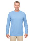 UltraClub 8622 Men's Cool & Dry Performance Long-S in Columbia blue