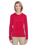 UltraClub 8622W Ladies' Cool & Dry Performance Lon in Red