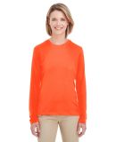 UltraClub 8622W Ladies' Cool & Dry Performance Lon in Bright orange