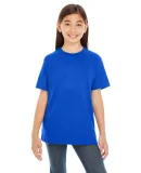 LAT 6180 Youth Heavyweight Combed Ringspun Cotton  in Royal