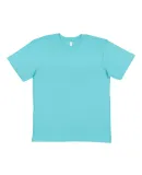 LAT 6980 Heavyweight Combed Ringspun Cotton T-Shir CARIBBEAN