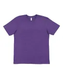 LAT 6980 Heavyweight Combed Ringspun Cotton T-Shir VINTAGE PURPLE