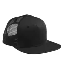 Big Accessories BX025 Surfer Trucker Cap BLACK/ BLACK