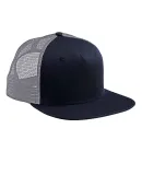 Big Accessories BX025 Surfer Trucker Cap NAVY/ GREY