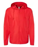 Independent Trading Co. EXP54LWZ Windbreaker Light Red