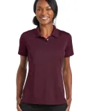 Cornerstone CS422 CornerStone Ladies Micropique Gr Maroon