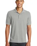 Eddie Bauer EB100  Cotton Pique Polo Chrome