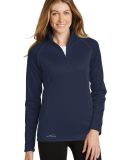 Eddie Bauer EB237  Ladies 1/2-Zip Base Layer Fleec in River blue navy