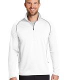 Eddie Bauer EB236  1/2-Zip Base Layer Fleece White