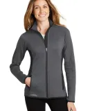 Eddie Bauer EB239  Ladies Full-Zip Heather Stretch Dark Char Hthr