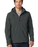 Eddie Bauer EB536  Hooded Soft Shell Parka Grey Steel