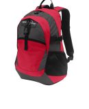 Eddie Bauer EB910  Ripstop Backpack in Radish/grey st