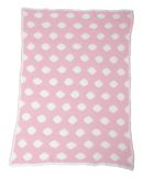 Colorado Clothing 2134 Chunky Chenille Polka Dot B Kiss Pink/White