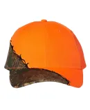 Kati LC4BW Licensed Camo Cap with Barbed Wire Embr Blaze/ XTRA