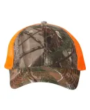 Kati LC5M Camo Mesh Back Cap in Realtree ap/ neon orange