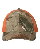 Kati LC5M Camo Mesh Back Cap in Realtree ap/ orange