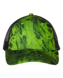 Kati LC5M Camo Mesh Back Cap in Prym1 amped green/ black