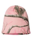 Kati LCB08 8" Camo Knit Cap in Pink realtree ap