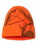 Kati LCB12 12" Camo Knit Cap in Blaze realtree ap