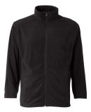 FeatherLite 3301 Microfleece Full-Zip Jacket in Onyx black